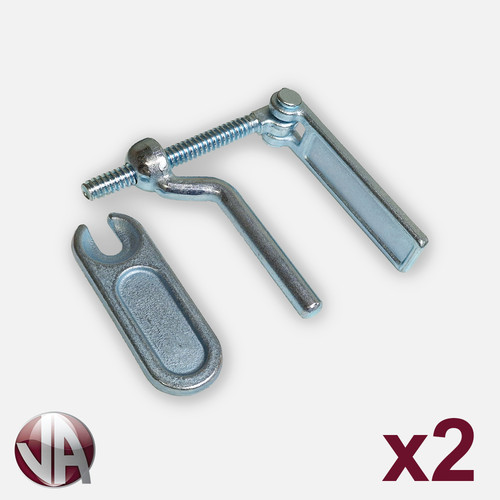 Ramp fastener hinge plate - &,