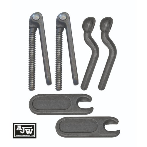 Ramp fastener hinge plate 2 - ramp, (2