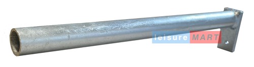 Trailer galvanised ramp hinge - galvanised,